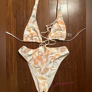 Abercrombie Floral Bikini Set